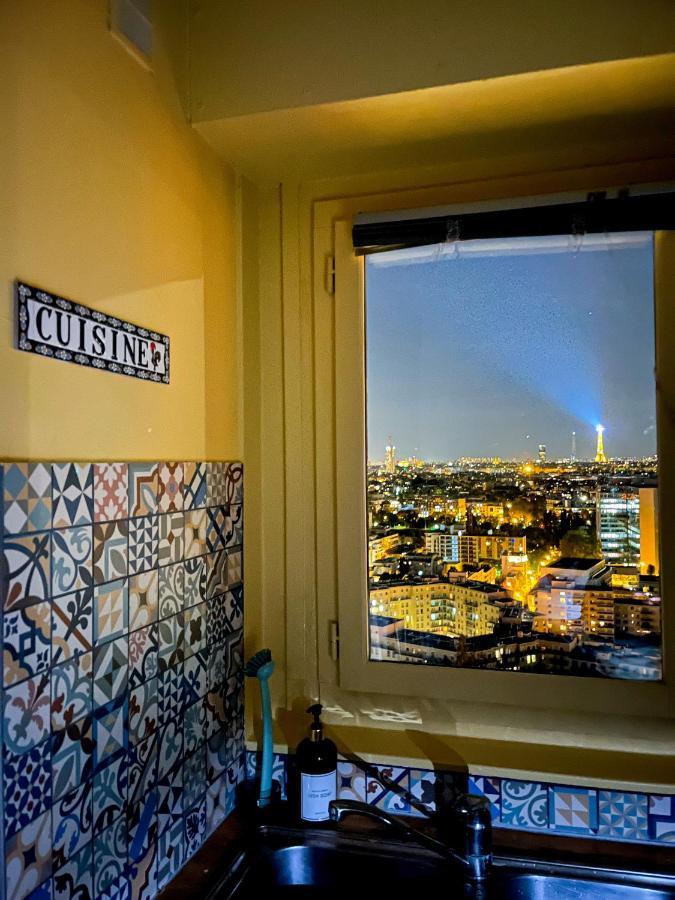 Vue Panoramique Sur Paris : Sublime Appartement Au Centre De Courbevoie Kültér fotó